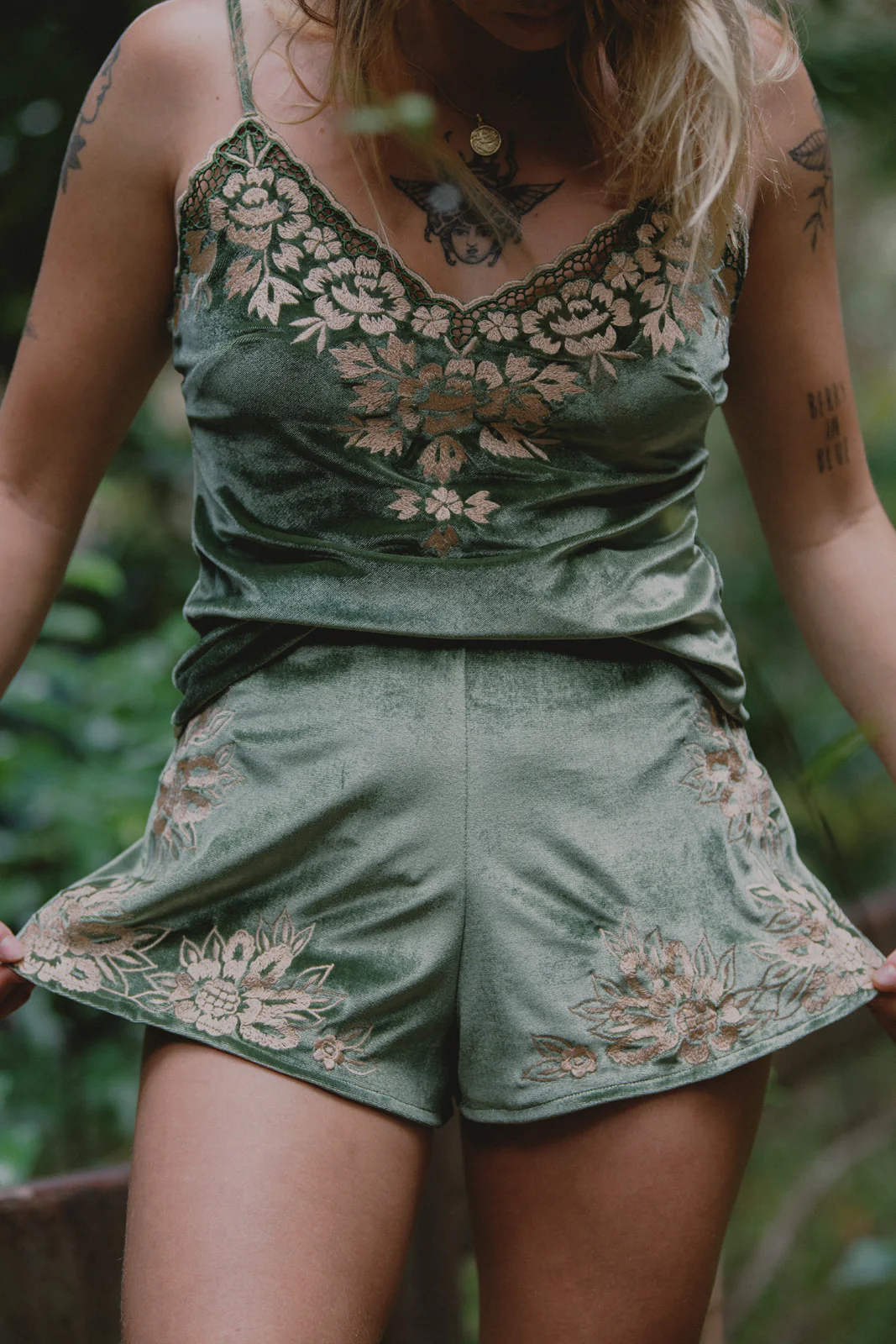 Hendrix Cami -  Moss - Image 4