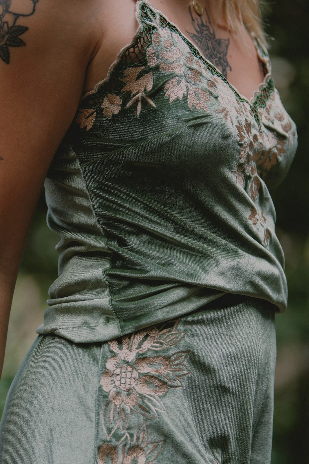 Hendrix Cami -  Moss - Image 6