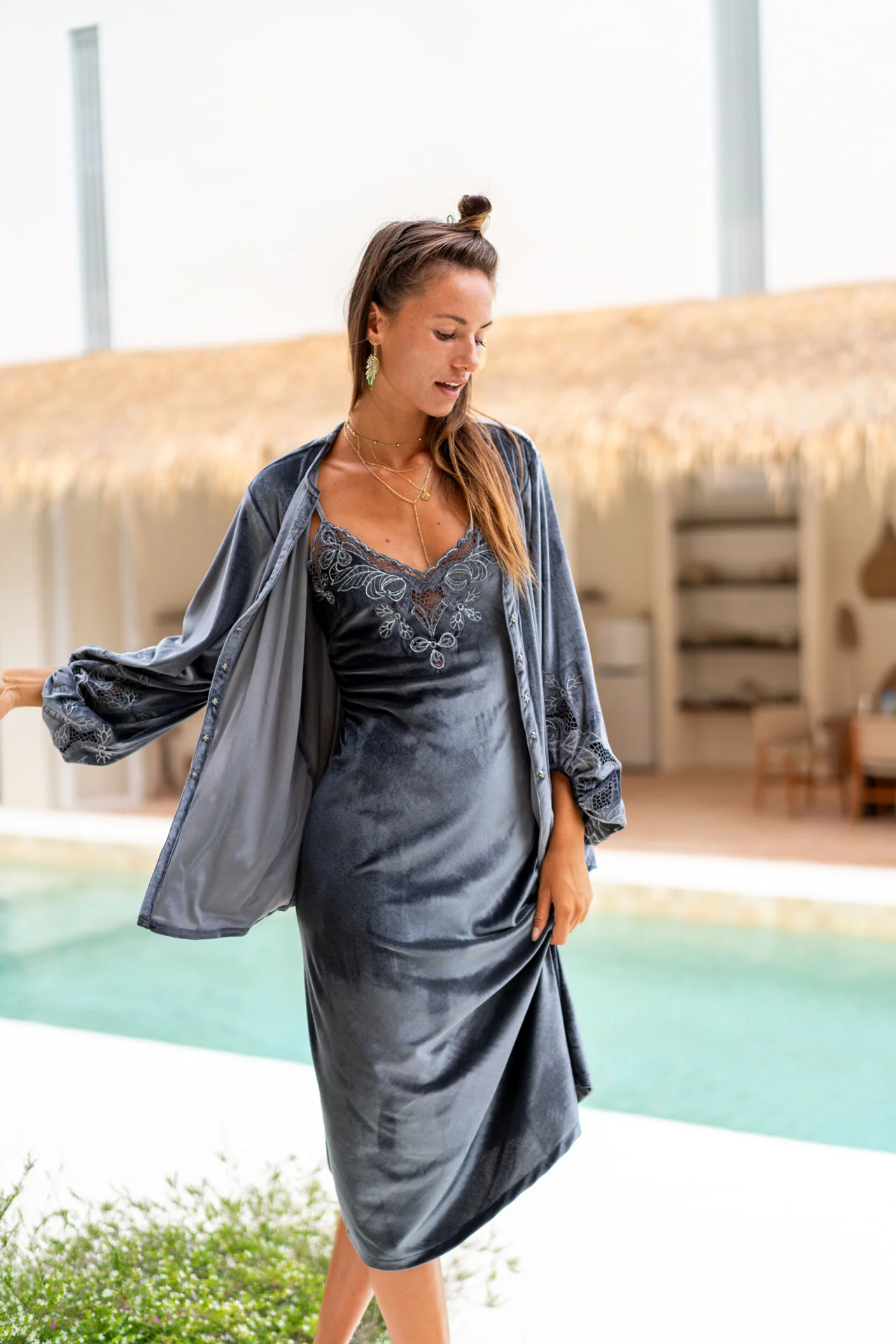 Hendrix Jacket - Charcoal - Image 5