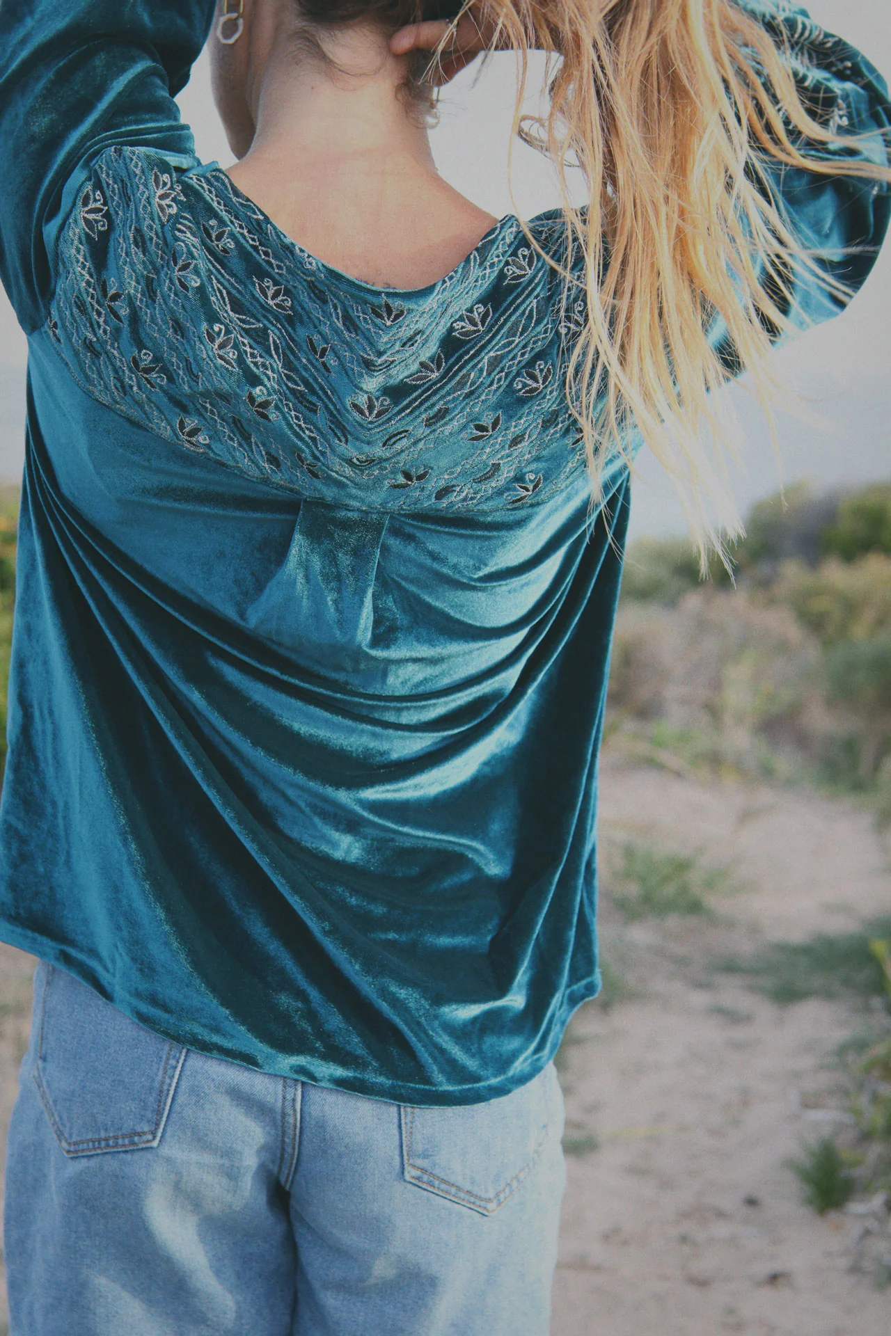 Hendrix Jacket - Teal - Image 5