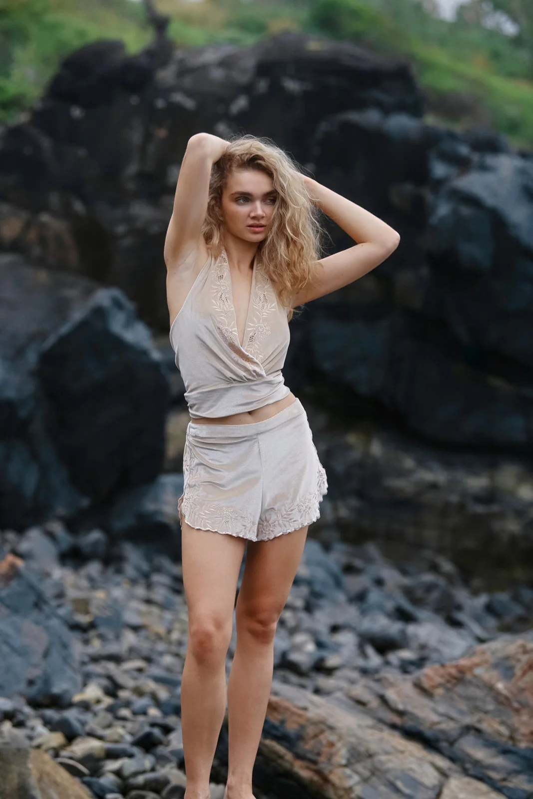 Hendrix Shorts - Cream - Image 6