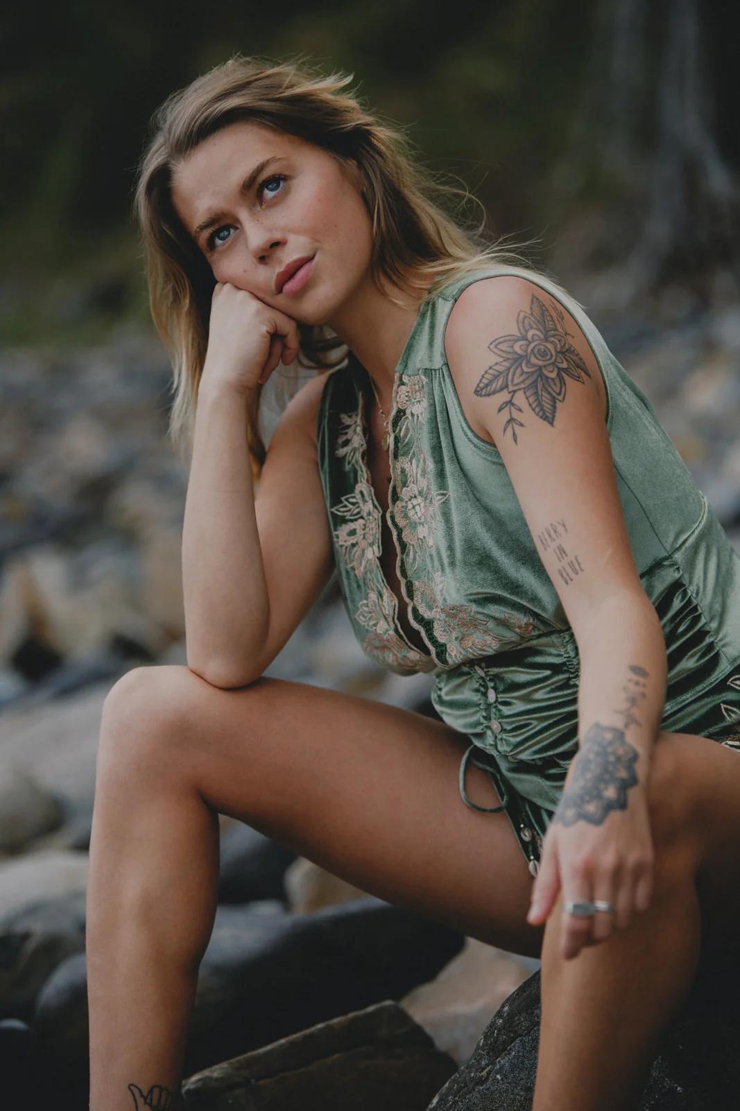 Hendrix Top -  Moss - Image 3