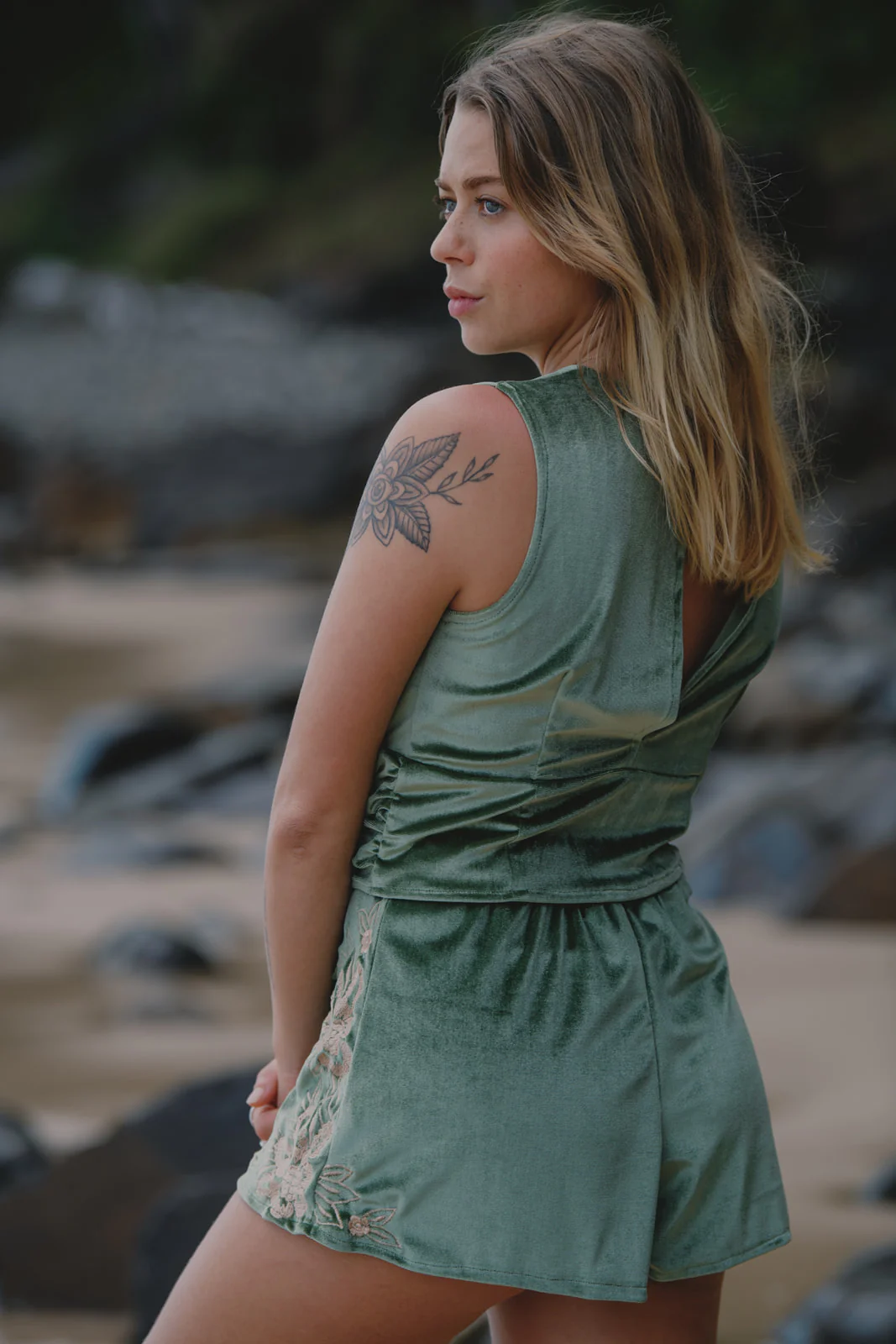 Hendrix Top -  Moss - Image 8