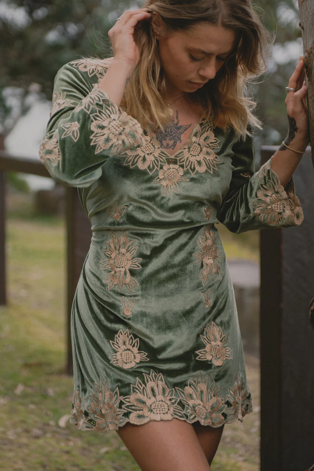 Hendrix Tunic - Moss - Image 3
