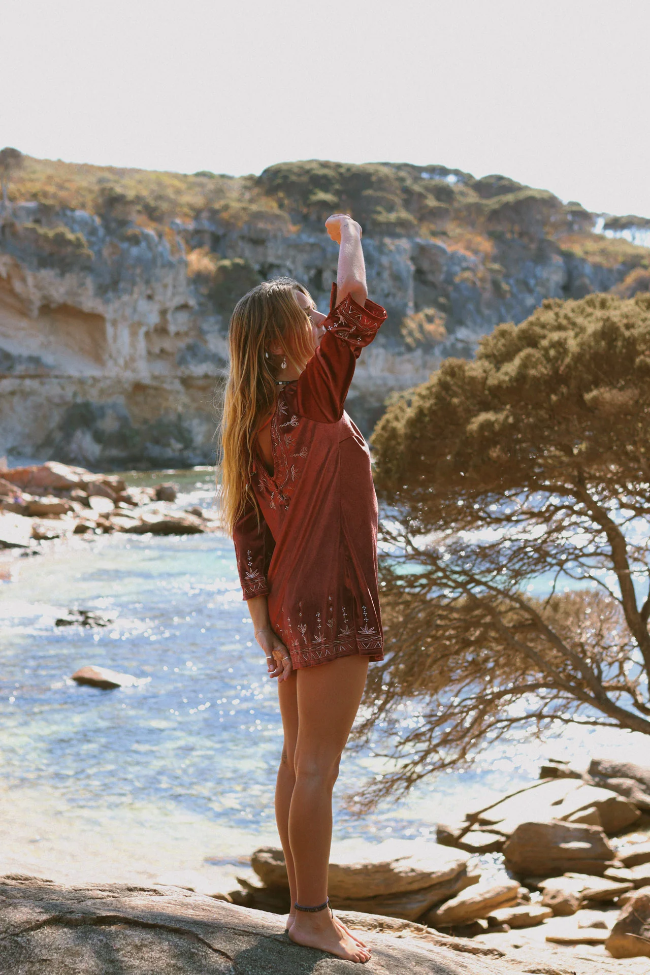 Hendrix Tunic - Rust - Image 7