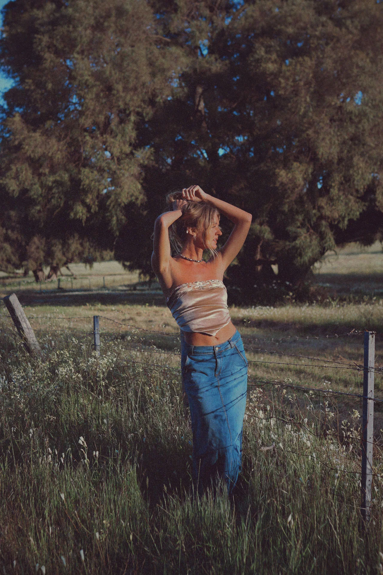 Hendrix V Top - Champagne Blossom - Image 3