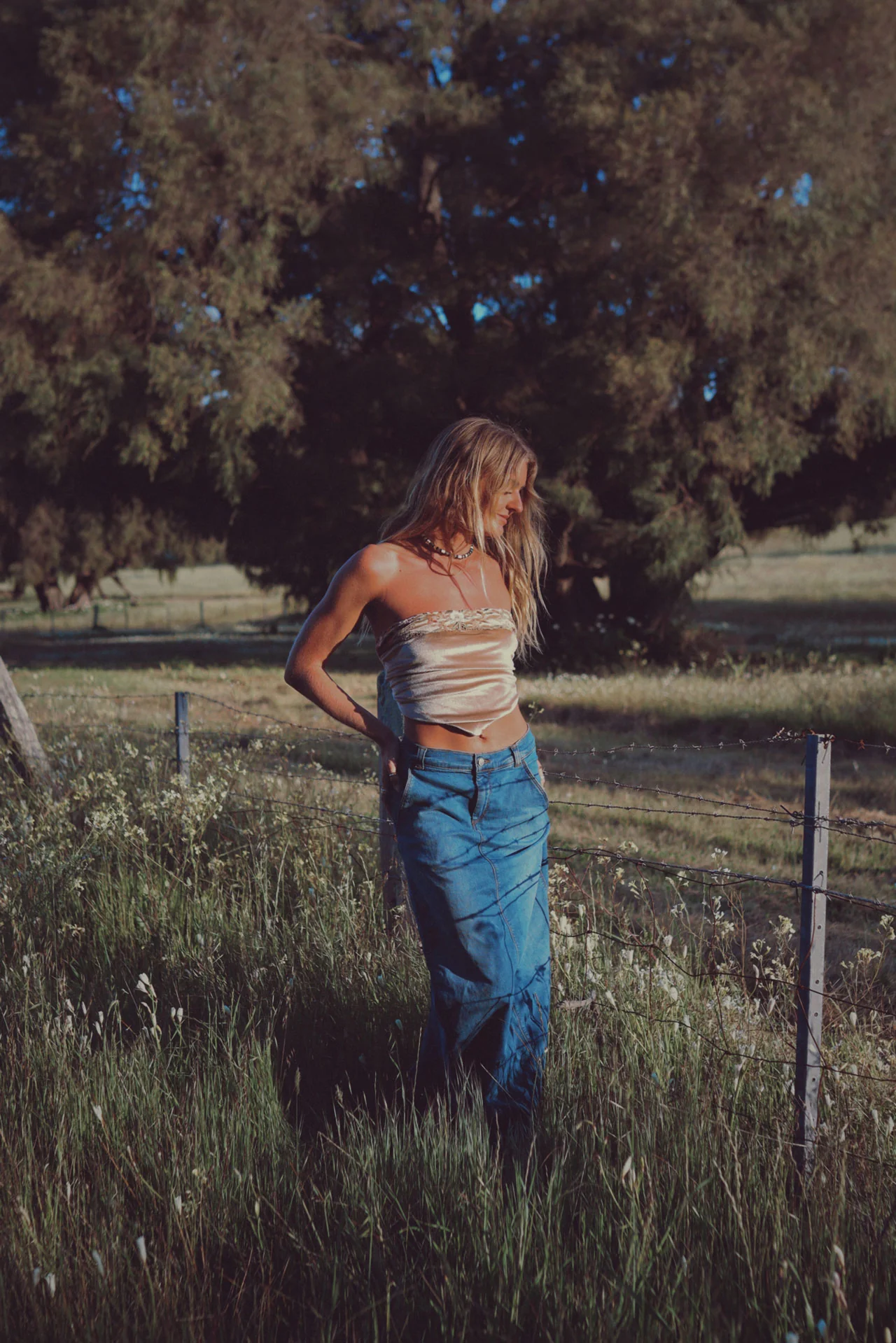 Hendrix V Top - Champagne Blossom - Image 6